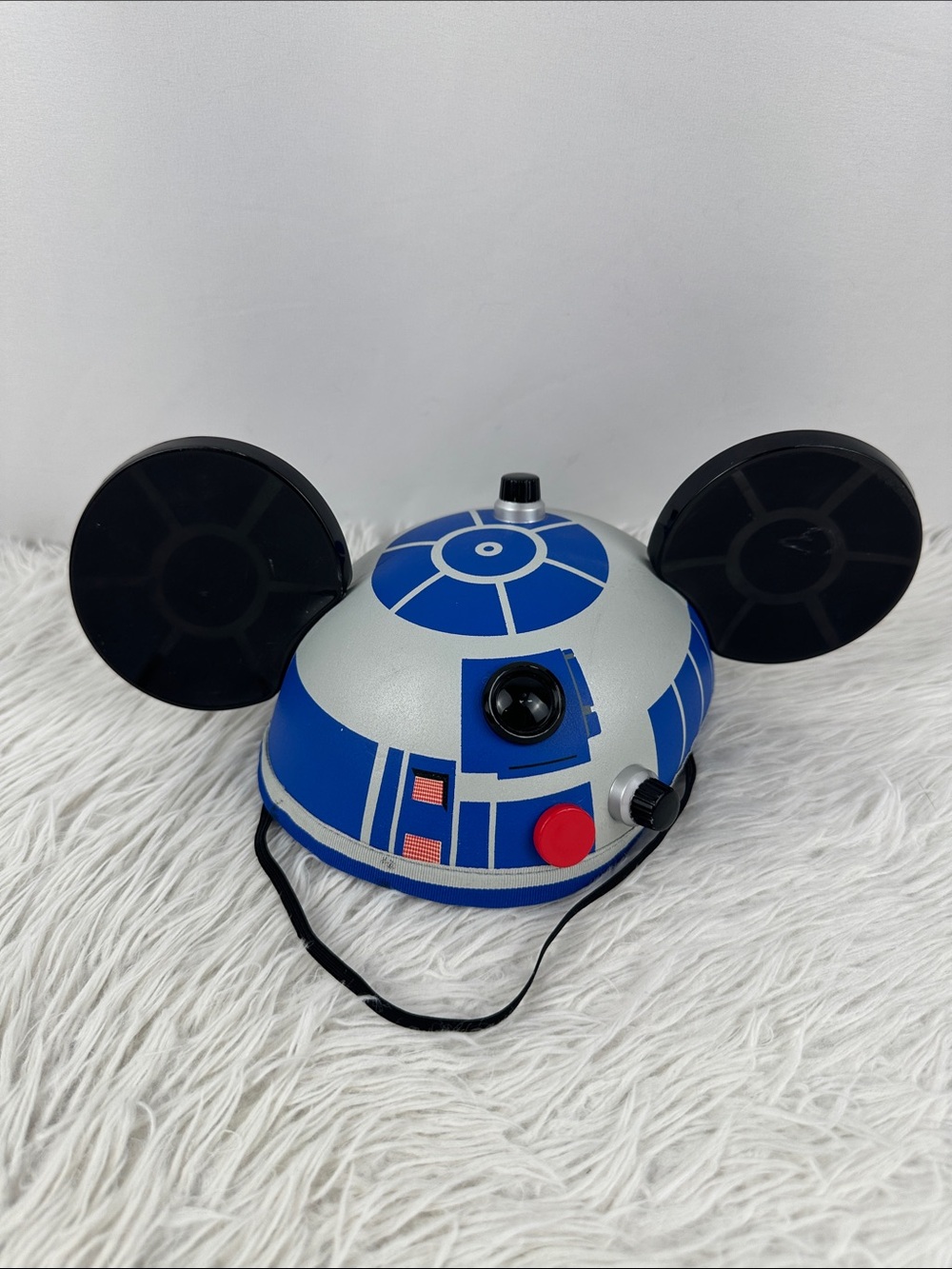Disney Parks Star Wars R2D2 Mickey Mouse Ears Hat Exclusive One Size